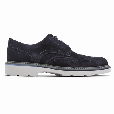 Rockport Charlee Waterproof Wingtip Oxfords Schuhe Herren Navy TRK-308671
